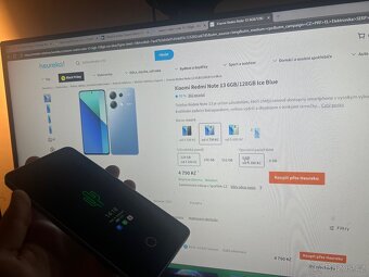 Redmi Note 13 – 8 GB RAM / 128 GB úložiště, Ice Blue, 120 Hz - 2