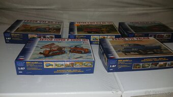 Model 1-87 Tatra 813 2x, Praga 2x + Zetor - 2