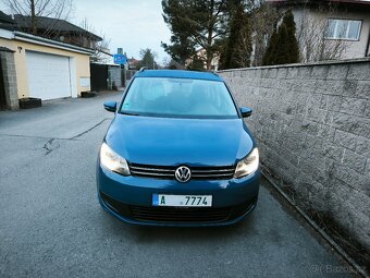 Touran 1.2 TSi 16V, xenony, led denní svícení,klima,132t.km - 2