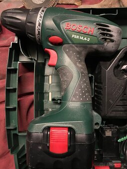 Akuvrtačka Bosch - slabé baterie - 2