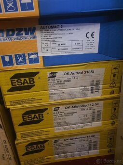 Svařovací materiál - 2