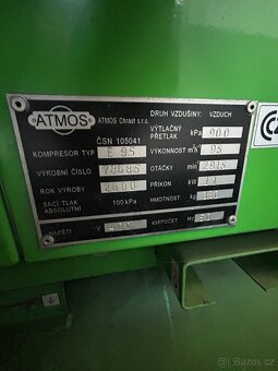 Šroubový kompresor Atmos Albert e95 500l - 2