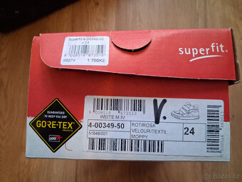 Dětské celoroční boty Superfit, vel. 24, GoreTex - 2