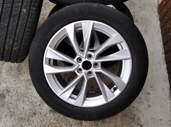 Prodám letní sadu alu kol 17" na Škoda Kamiq - 2