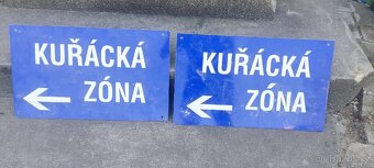 Cedule-kuřácká zóna 2ks - 2