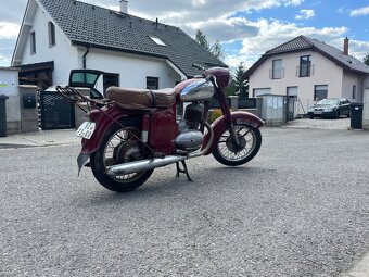 Jawa 250 kývačka s TP - 2