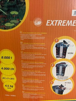 Jezírkový filtr EXTREME 8 tlakový s UV lampou 11W - 2