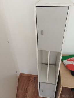 Obývací stěna BÍLÁ ZACHOVALÁ - 2
