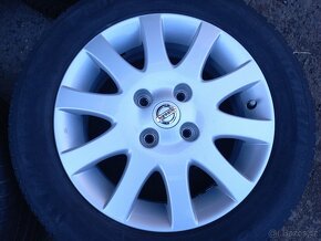 Sada Orig ALU kol Nissan 205/55R16 letní - 2