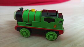 Vláčkodráha - mašina Percy - orig. Thomas - Limited 2002 - 2