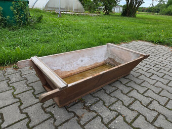 Staré dřevěné necky – selský styl, masiv - 2