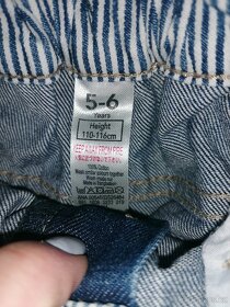 Riflové kraťasy vel. 110-116 - 2