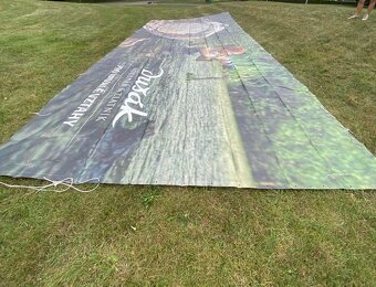 Nepromokavá krycí plachta 3,6x9,6m - 2