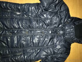 Dívčí zimní kabátek vel. 140 - 2