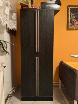 Obývací stěna černá - 2