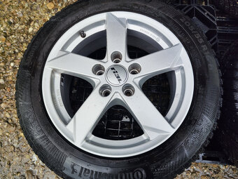 Alu sada =5x112 =RIAL= s pneu= 205/55 R16 - 2