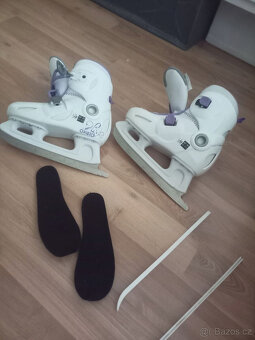 DĚTSKÉ LEDNÍ BRUSLE Oxelo 32-34 - 2