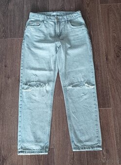 Krásné frajerské džíny Zara Loose fit vel. 152 - 2