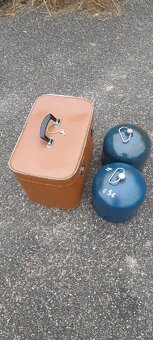 KUFR NA VAŘIČ + PLNÉ PROPAN BUTANOVÉ BOMBY 2 ks - 2