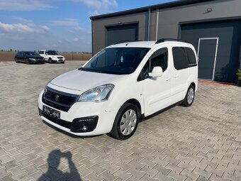 Peugeot Partner Tepee 1.6Hdi 73kw, velké rádio, po servise - 2