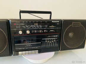 Radiomagnetofon Panasonic RX-C32, 80.léta - 2