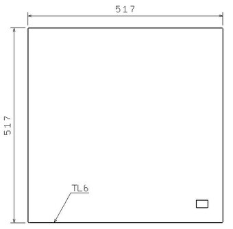 Zetor 3011 skla kabiny - 2