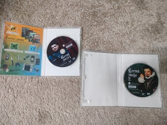 DVD černá zmije 1 a 2,black adder , original v českém jazyce - 2
