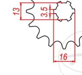 Řetězové kolečko - 2