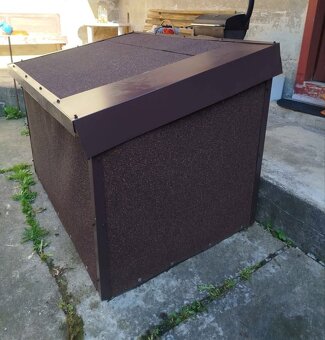 Zateplená psí bouda - 2