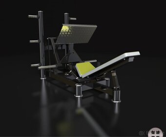 LAX Posilovací stroj squat press,leg press - 2