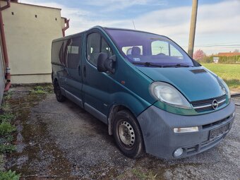 Opel Vivaro long , Trafic 2.5 dci r.v.2006 náhradní díly. - 2