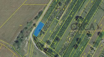 Prodej pozemků 922 m2 v k. ú. Vlkoš u Kyjova - 2