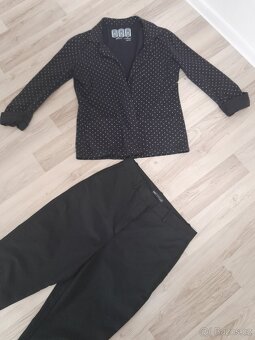 Luxusní Marks Spencer kalhoty vč. saka vel. UK 12/M/L - 2