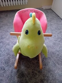 Plyšový Houpací drak pro děti - 2
