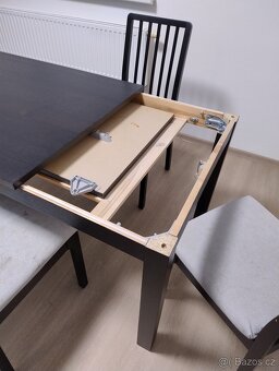 Jídelní stůl rozkládací 80 x 130/190 cm, IKEA - 2