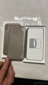 Pouzdro Leather Folio pro Apple iPhone X/Xs - 2