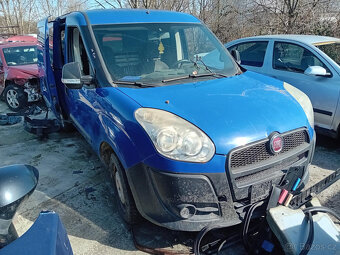 Fiat Doblo 1.3 JTD ( 263A2000 ) 66kW r.2013 modrá na náhradn - 2