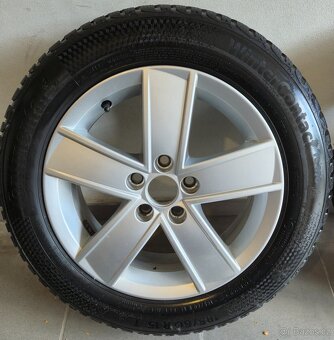 ALU disky Škoda se zimními pneu 185/60 R15 - 2
