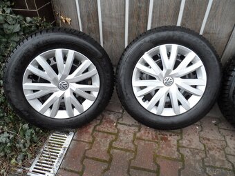 Komplet Zimní Sada+ Poklice Dunlop 215/60/16 ET 41 5X112 - - 2