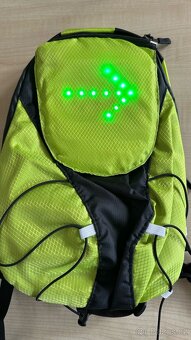 Batoh s LED diodami 5l - zelený - 2