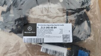 MERCEDES TŘÍDY E w213 KABELÁŽ PŘEDNÍHO NÁRAZNÍKU - 2