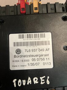ŘÍDICÍ JEDNOTKA PALUBNÍ SÍTĚ VW TOUAREG 7L 7L6937049AF - 2