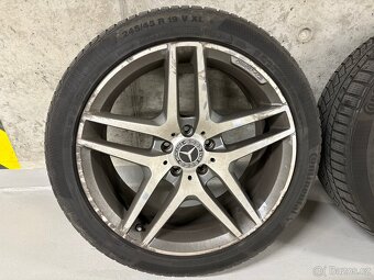 Originální kola Mercedes w222 r19 amg zimní gumy 245/45/19 - 2