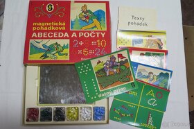 RETRO stavebnice, puzzle, hračky - přelom 70.-80.léta - 2