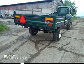 vlek vlečka za traktor Zetor - 2