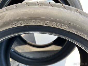 Prodám 2 ks Yokohama Advan Sport V107 275/40 R20 106W - 2