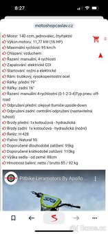 Pitbike Leramotors 140 ccm - 2