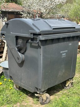 Plastová velkokapacitní popelnice / kontejner 1100l Brno - 2