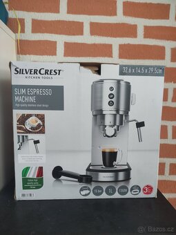 Pákový kávovar SilverCrest Lidl - 2