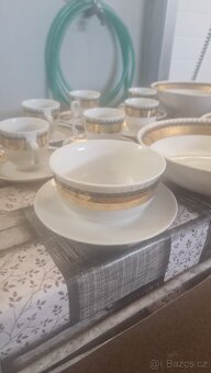 Luxusní porcelánový jídelní a kávový servis THUN Klášterec - 2